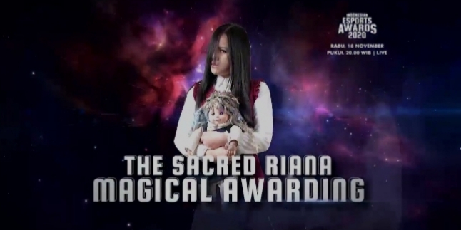 The Sacred Riana Ready to Bring Surprising Illusions at the Indonesia Esports Awards 2020