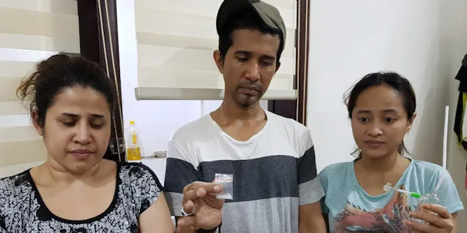 Tiga Anak dan Menantu Dawiya Ditangkap