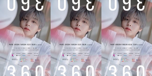 Free Tickets for Park Jihoon Fancon Asia Tour 2020 in Jakarta, Find out How to Get Them Here