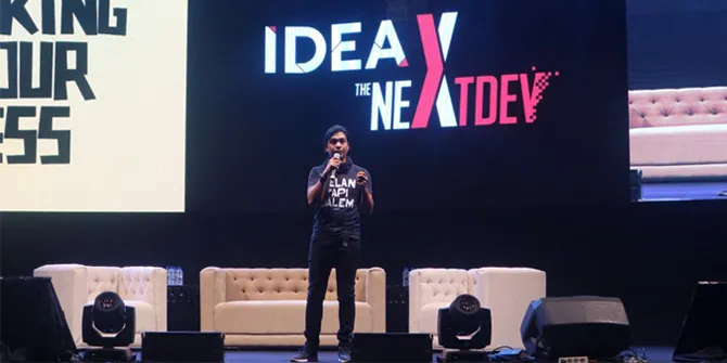 Tips Dimas Djay Untuk Peserta iDEAX x The NextDev: Kalau Mau Ngaco, Sekalian!