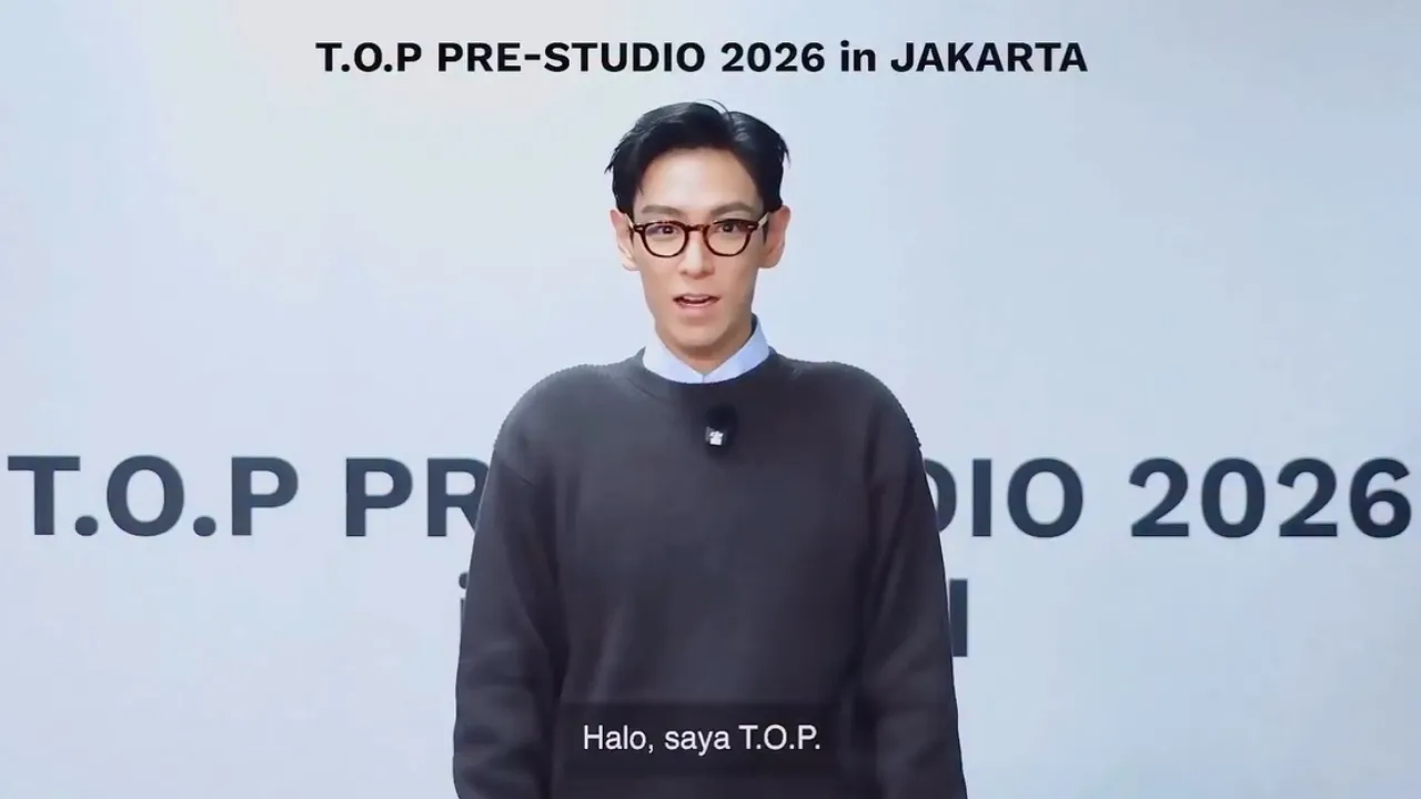 T.O.P Invites Fans to Meet at 'PRE-STUDIO 2026 in Jakarta'