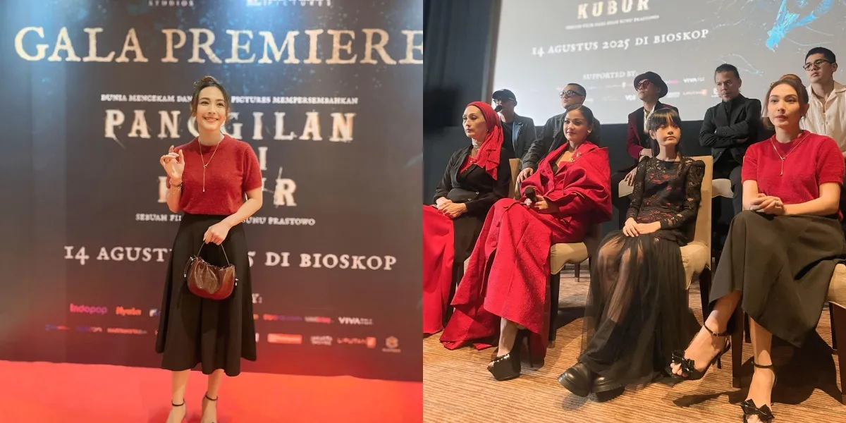 Dea Lestari's Totality in the Film 'CALL FROM THE GRAVE', Admits to Entering the 'Supernatural World' During Filming