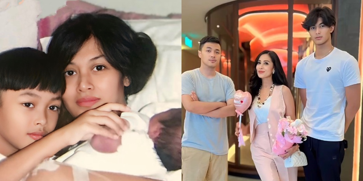 The Transformation of Diah Permatasari with Her 2 Sons, Timeless Beauty