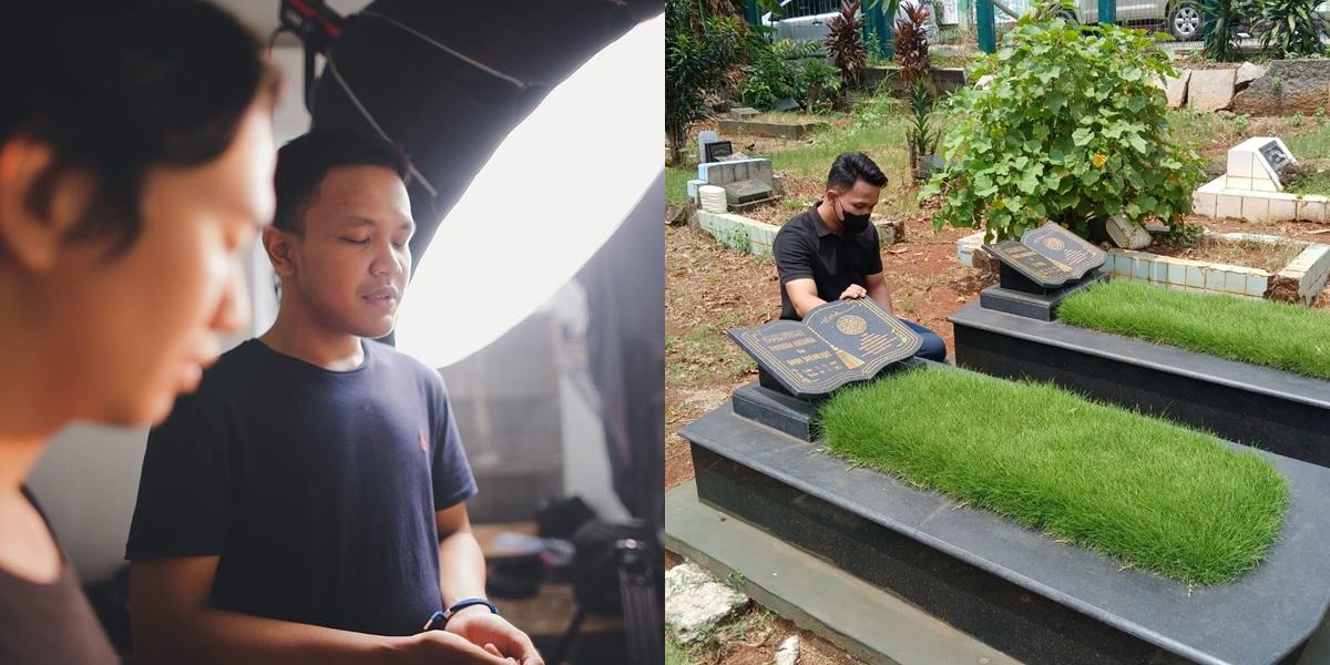 Tubagus Joddy Visits the Grave of Vanessa Angel & Bibi Andriansyah, Apologizes to the Deceased