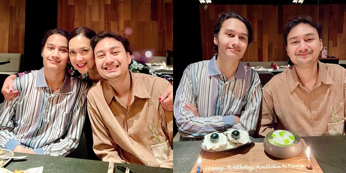 Birthday on the Same Date, 7 Portraits of Ira Wibowo's Two Sons with Katon Bagaskara Often Mistaken for Twins