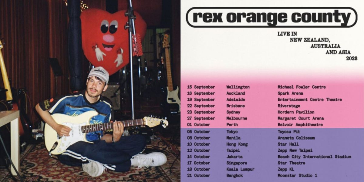 Rex Orange County Announces 2023 Australian Tour