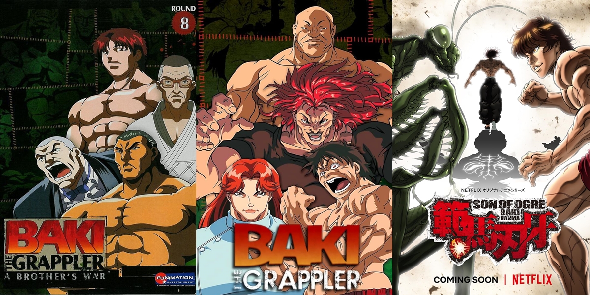 Correct Order to Watch BAKI Anime, from Episode 1 in 2001 - Latest in 2023