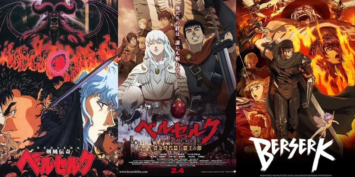 Berserk Watch Order: Complete Seasons, Episodes & OVAs Guide