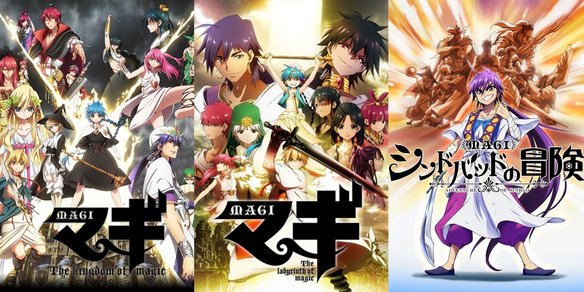 Correct Order to Watch MAGI Anime, Along with a Complete Synopsis of Each Season