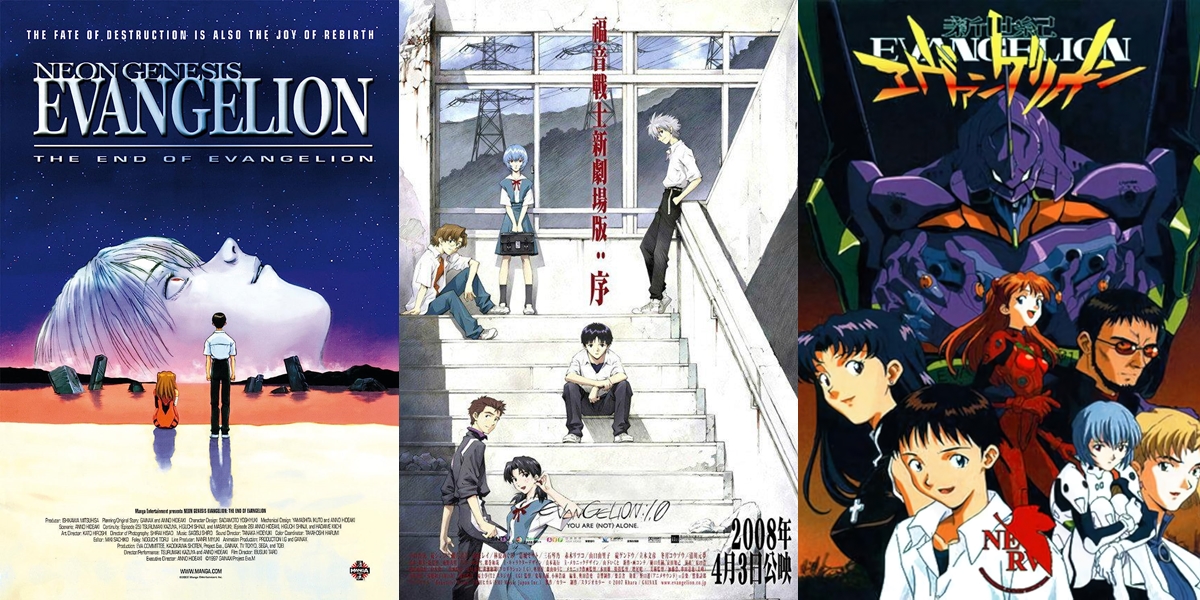 Correct Order to Watch NEON GENESIS EVANGELION Anime, from the First Season  in 1995 - Latest in