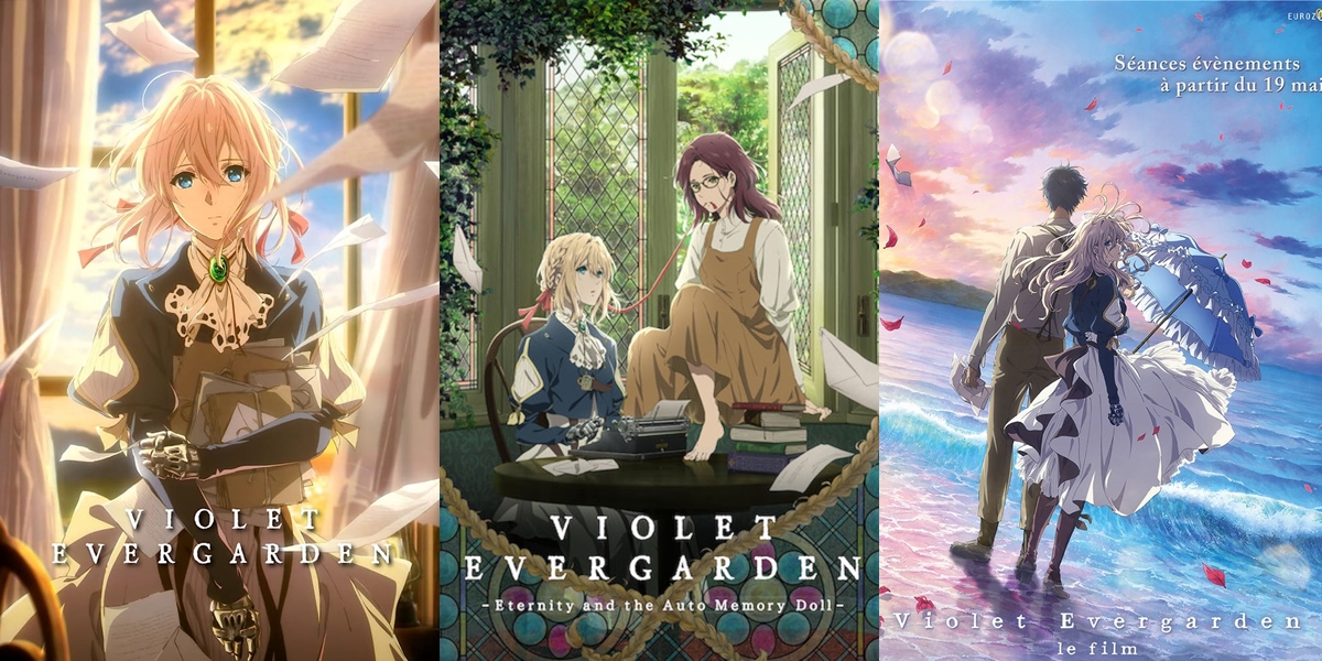 Anime Review: Violet Evergarden: Eternity and the Auto Memory Doll (2019)  by Haruka Fujita