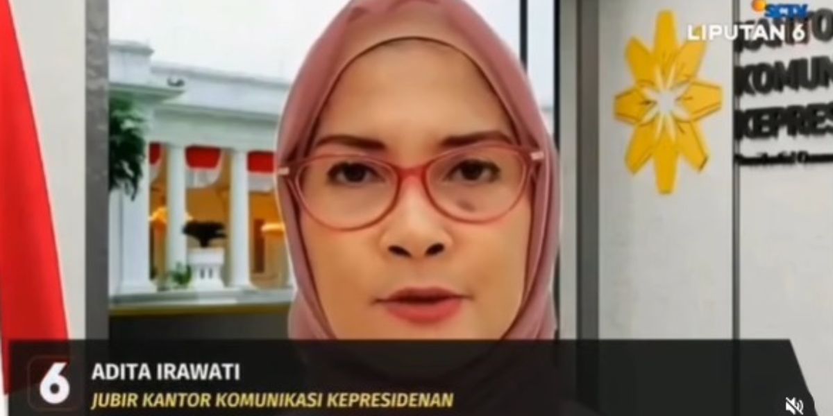 After Referring to 'Common People', President Spokesperson Adita Irawati Promises to Be More Careful in Speaking
