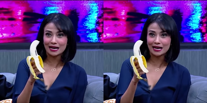 Vanessa Angel Eating Bananas, Her Husband Admits He Can't Handle It