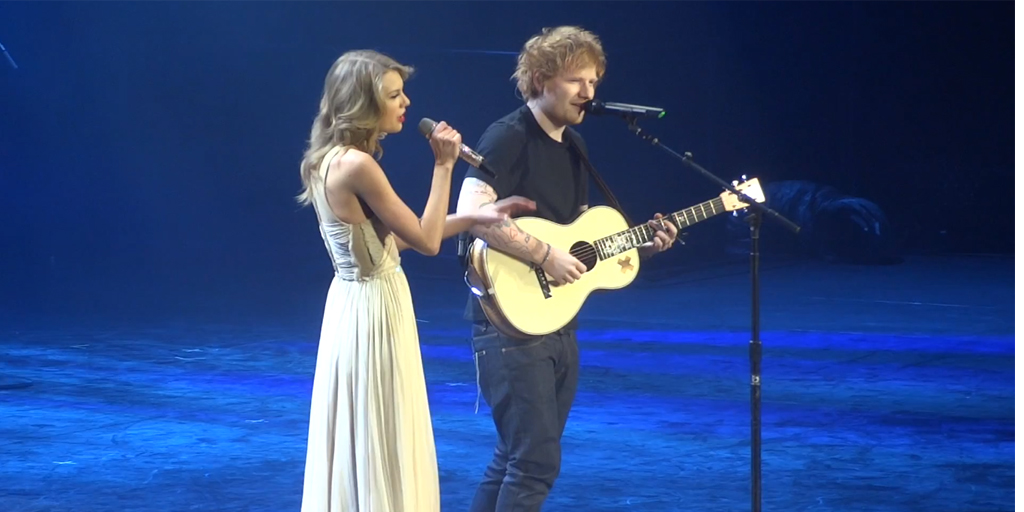 Video Duet Taylor Swift And Ed Sheeran Meriah 