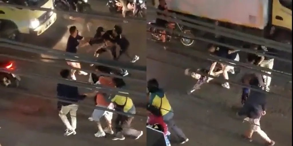 Viral Video of Man Beaten and Collapsed on the Street
