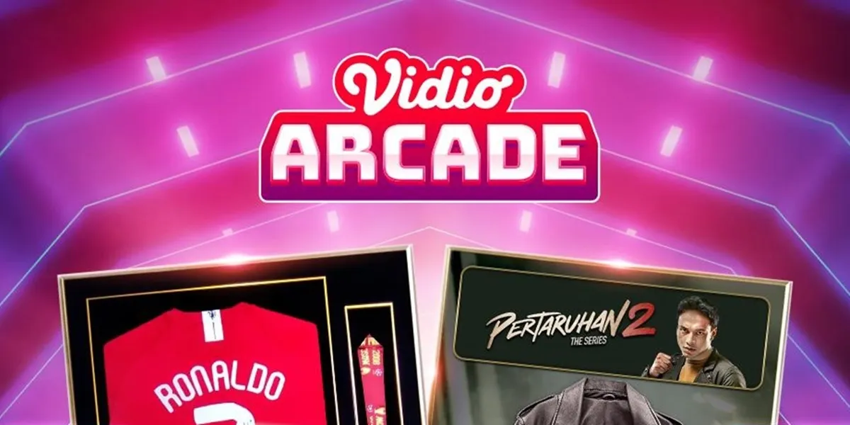 Vidio Arcade, Exciting Experience Watching While Playing Games - Everyone Will Definitely Win!