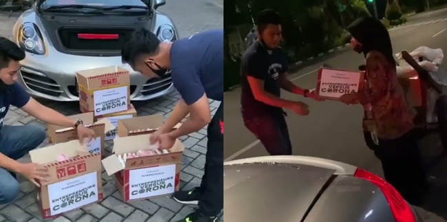 Viral 5 Photos Of Crazy Rich Surabaya Sharing Instant Noodle Boxes