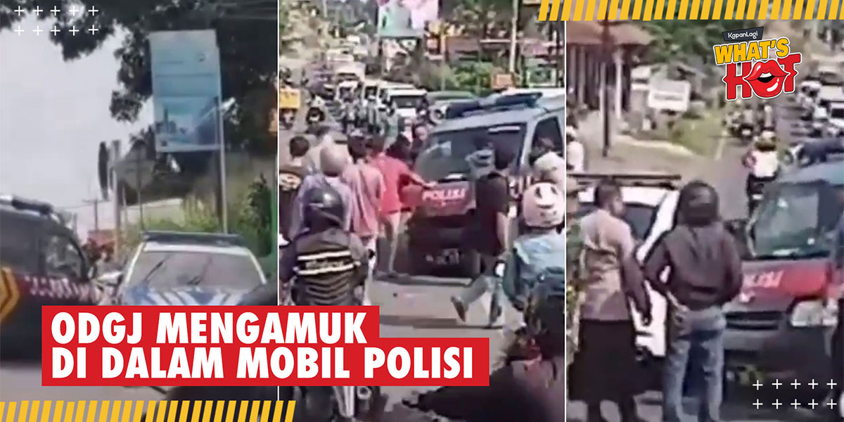 Viral Collision Between Police Service Cars, Because of ODGJ?