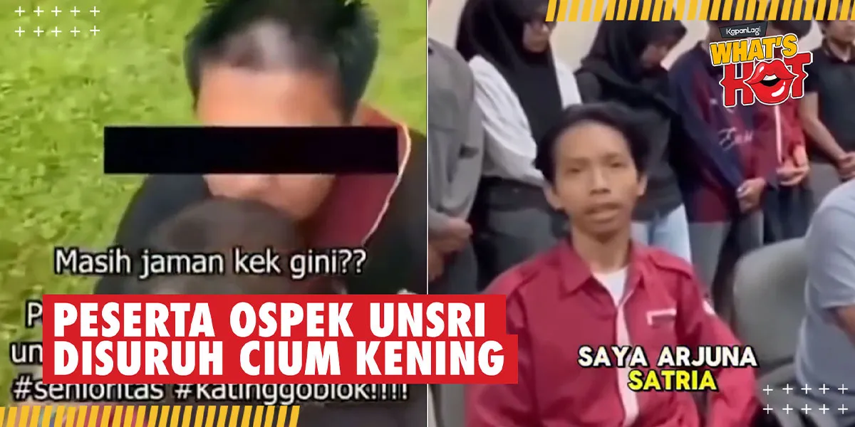 Viral Video of UNSRI Orientation Participants Asked to Kiss Forehead, Committee Apologizes