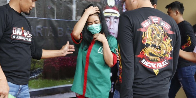 Vitalia Sesha Arrested with Boyfriend for Drug Abuse Case, Police Secure Three Types of Evidence