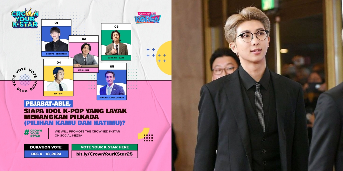 [VOTE HERE] Paved The Way, RM BTS Radiates the Aura of a Public Official - Deserving to Win the Regional Election (Your Choice and Your Heart)