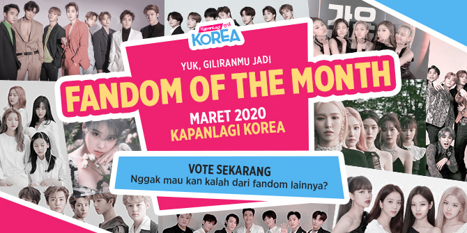 Vote for Your Idol to Become Fandom of The Month and Win Official Merchandise Giveaway!
