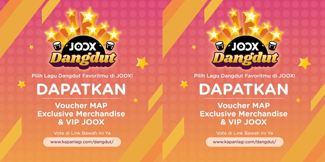 Vote for Your Favorite Dangdut Song on JOOX and Win Attractive Prizes