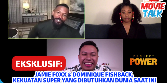 Exclusive Interview PROJECT POWER Jamie Foxx & Dominique Fishback