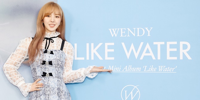 Wendy Red Velvet Successfully Debuts Solo, Mini Album 'Like Water' Tops Various Music Charts