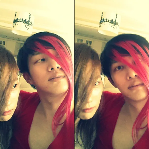 Heechul dan Taeyeon SNSD. @instagram