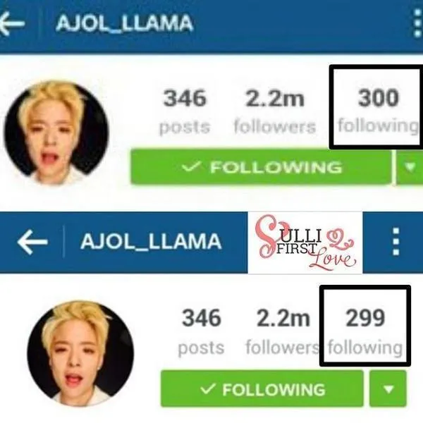 Heechul dan Amber unfollow Sulli di Instagram. ©credit as tagged