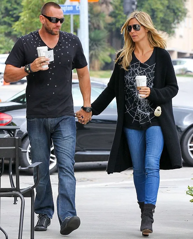 Martin Kristen dan Heidi Klum @ dailymail.co.uk