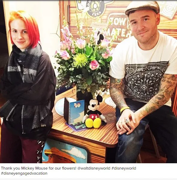 Hayley dan Chad liburan bareng @foto: instagram/xchadballx