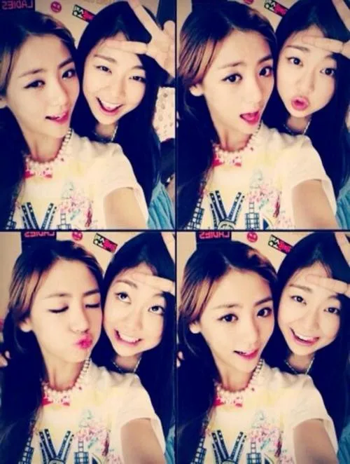 Almarhumah EunB dan RiSe © twitter.com/lc_rise