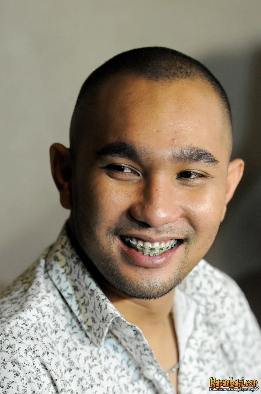 Enji menolak berkomentar soal hubungan Ayu-Shaheer/©Kapanlagi.com®/Bambang E Ros