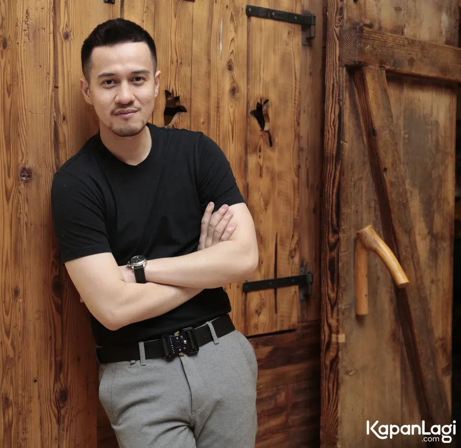 Junot ungkap alasan mengapa belum meminang Tatjana. Credit: KapanLagi.com/Muhammad Akrom Sukarya