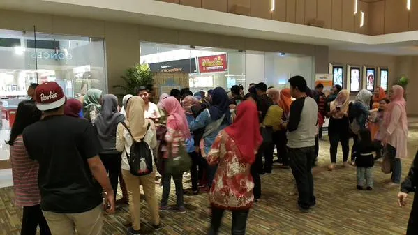 meet and greet dadakan film HIJAB @foto: twitter.com/filmhijab