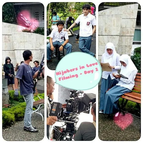 Syuting film di Bio Farma.