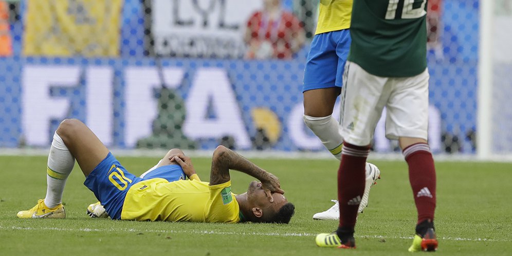 Neymar CS gugur di babak perempat-final setelah kalah dari Belgia / Credit: Bola.net - AP Images