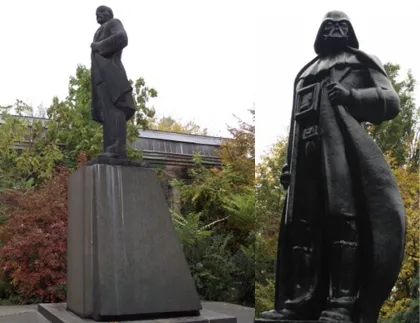 Lenin berubah jadi Darth Vader/©twitter.com/balkanist