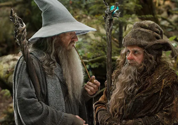 Gandalf, tokoh utama dalam TLOTR muncul lagi dalam THE HOBBIT.
