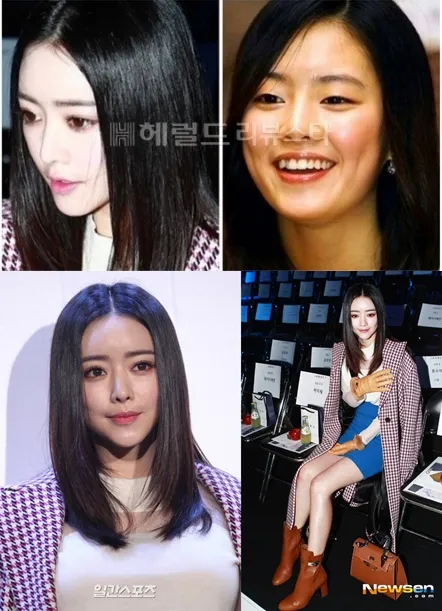 Perubahan Hong Soo Ah dulu dan sekarang. © istimewa