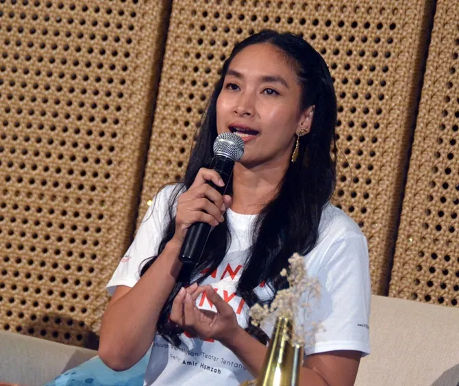 Happy Salma © KapanLagi.com/Muhammad Akrom Sukarya