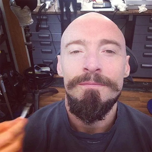 Hugh Jackman botak @ Instagram/Hugh Jackman