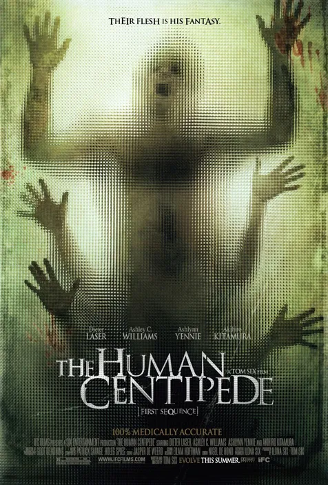 Poster Promo THE HUMAN CENTIPEDE I @foto: impawards.com