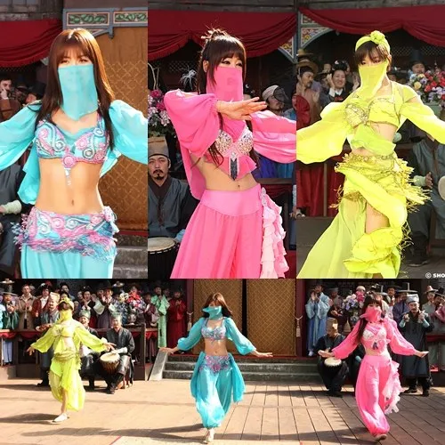 Teaser THE HUNTRESSES, Ha Ji Won, Ga In dan Kang Ye Won melakukan tari perut @soompi.com