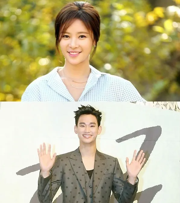Hwang Jung Eum duduk di posisi 1 sebagai seleb paling bersinar tahun 2015 dan Kim Soo Hyun peringkat 2. © hancinema.net