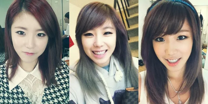 Selfie Hyosung sebelumnya © twitter.com/secretimehs