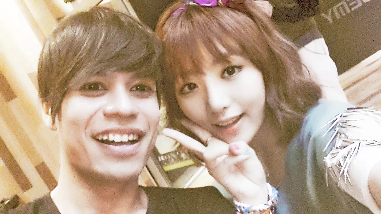 EunB dan Ajieb Rosdi. ©Blessync Media