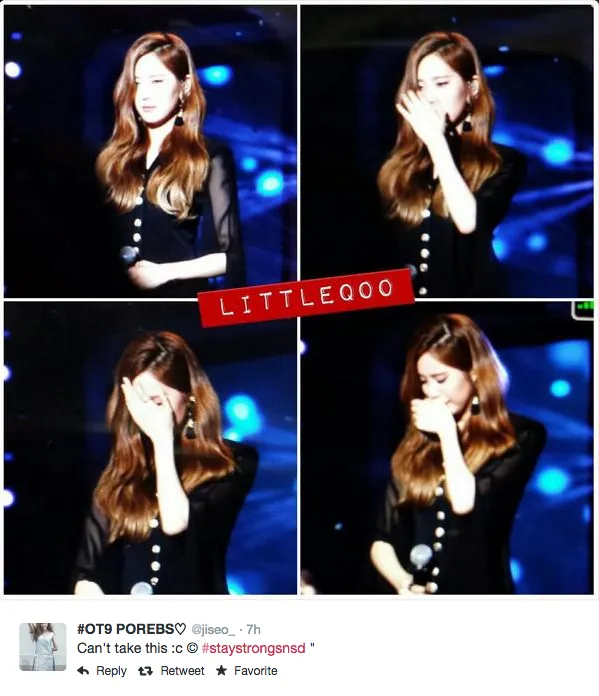 Seohyun tak lagi bisa menahan tangisnya di penampilan perdana tanpa Jessica @allkpop.com